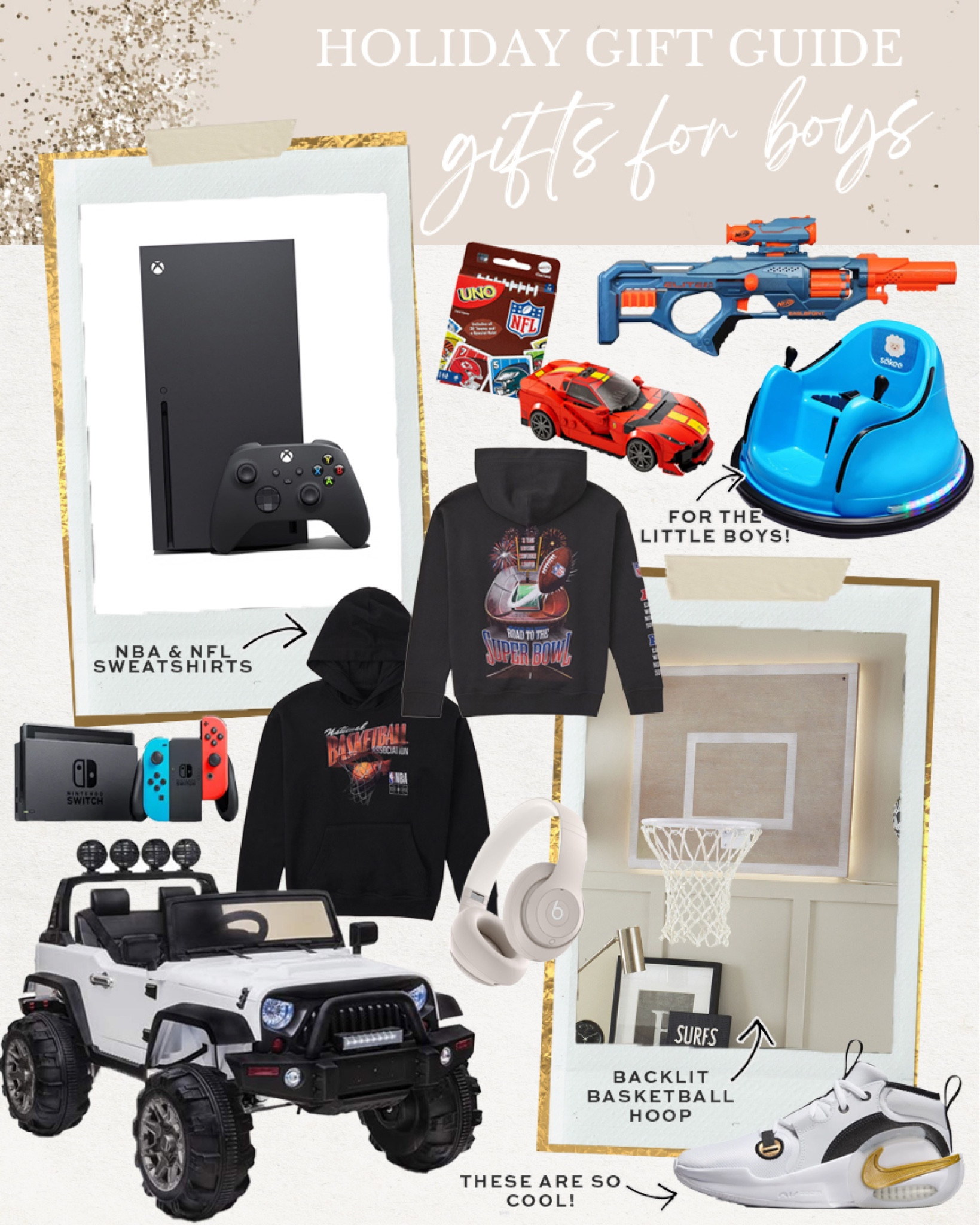 Holiday gift guide: gifts for boys! 

#holidaygiftguide

Gifts for boys. Holiday gift guide for kids. Holiday gifts for boys. Holiday gifts for little boys. Holiday gifts for big boys. Best gifts for boys  

#LTKHoliday #LTKGiftGuide #LTKkids