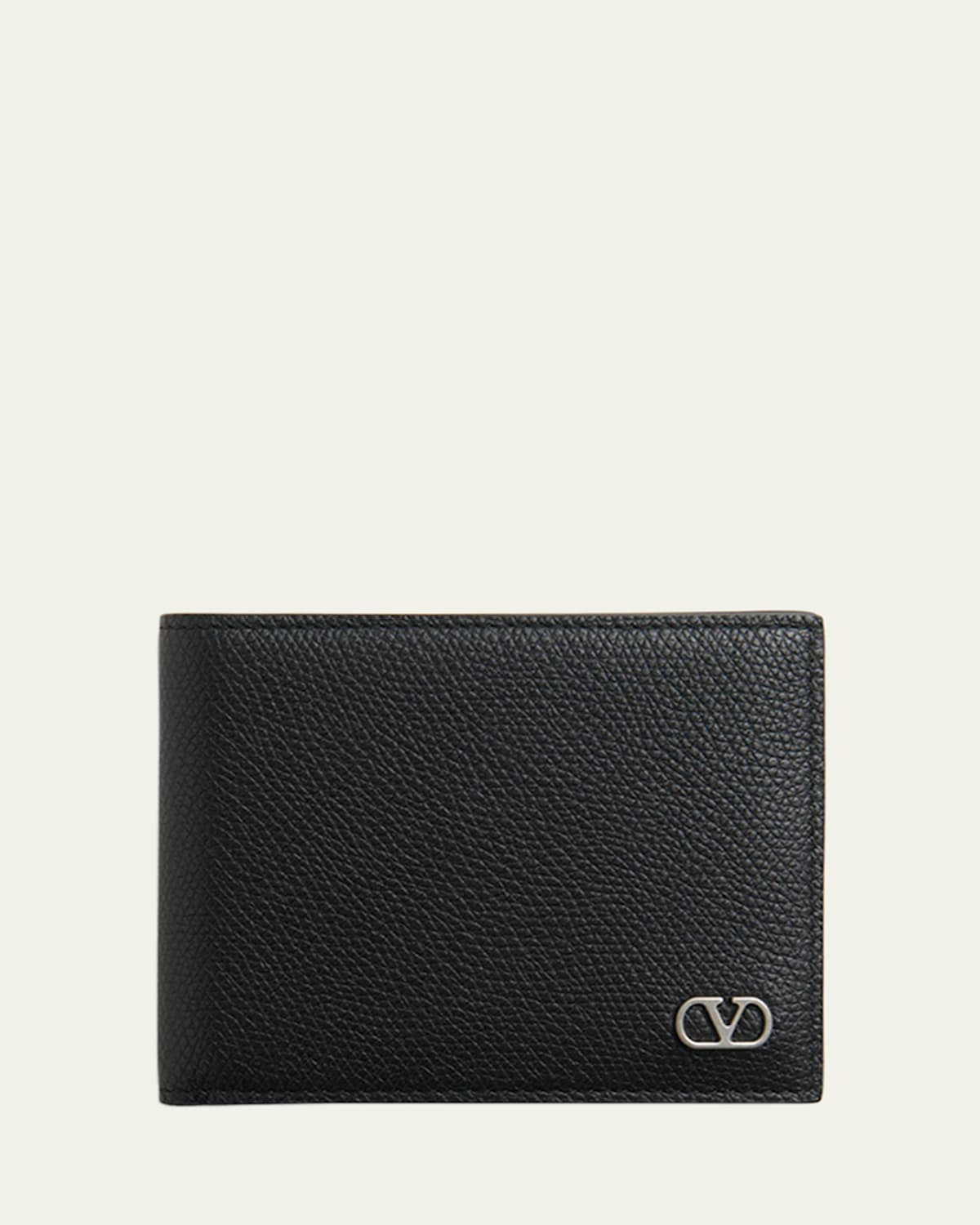 Men's Leather VLogo Bifold Wallet | Bergdorf Goodman