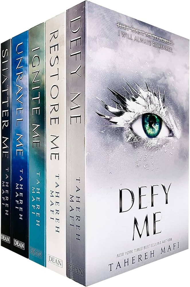 Shatter Me Series Collection 5 Books Set by Tahereh Mafi ( Shatter, Restore, Ignite, Unrave, Defy... | Amazon (UK)