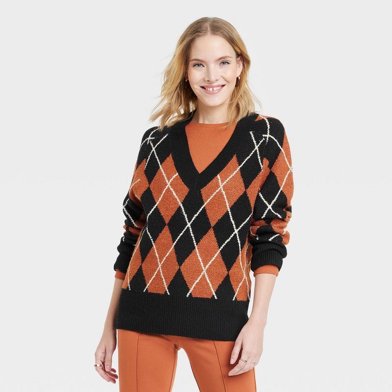 Women's V-Neck Tunic Sweater - A New Day™ | Target