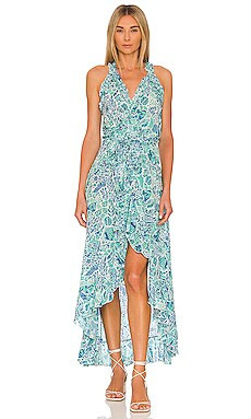 Poupette St Barth Tamara Dress in Aqua Chagal from Revolve.com | Revolve Clothing (Global)