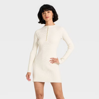 Women's Long Sleeve Mini A-Line Dress - Universal Thread™ | Target