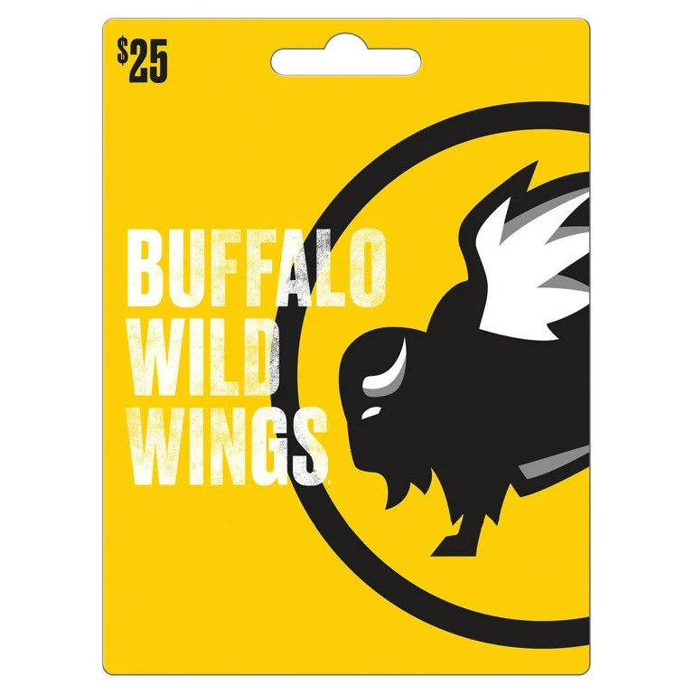 Buffalo Wild Wings $25 Gift Card | Walmart (US)