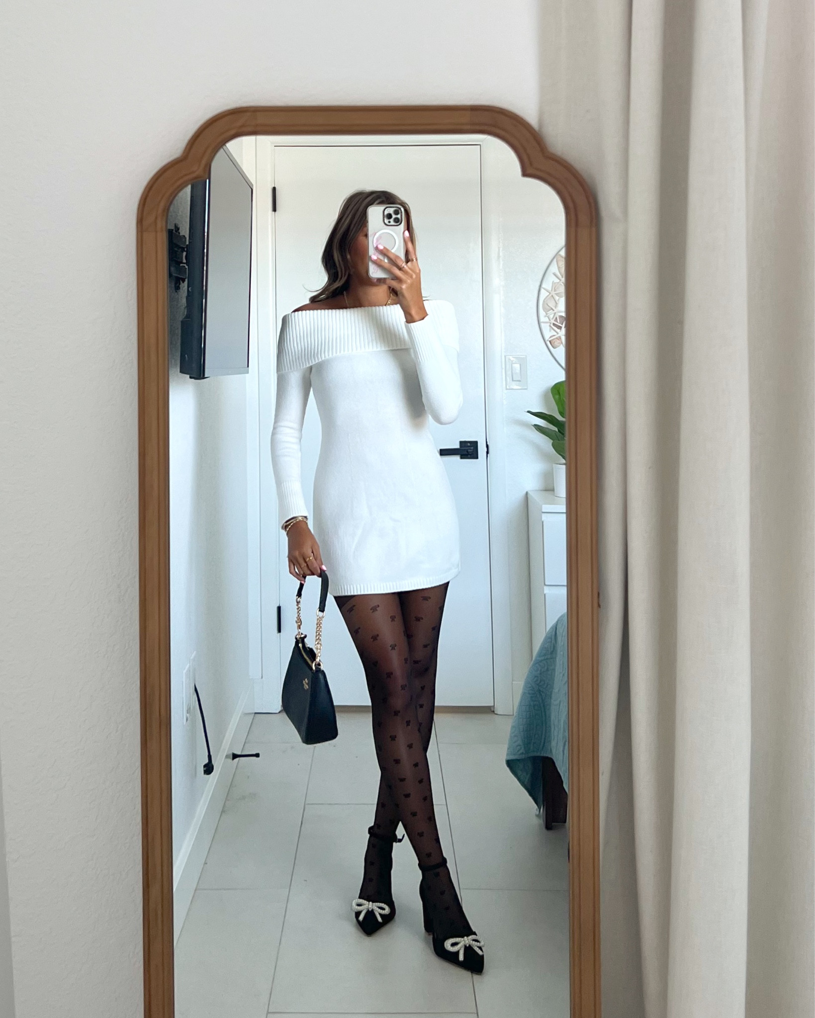 holiday outfit idea that’s perfect for the the winter festivities! apart of the Hollister Black Friday Sale. Get 30% off everything + stack code MCKENZIEBF for an extra 15% off. ❤️🎄 

Wearing a size XS skirt, XS Petite dress, 00Long pants, Small sweater, XS tops 