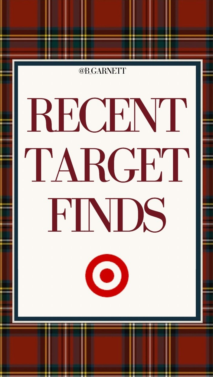 Recent Target finds & buys 

Holiday decor | Christmas decor | Christmas pajamas | winter beauty 

#LTKHoliday #LTKSeasonal #LTKGiftGuide