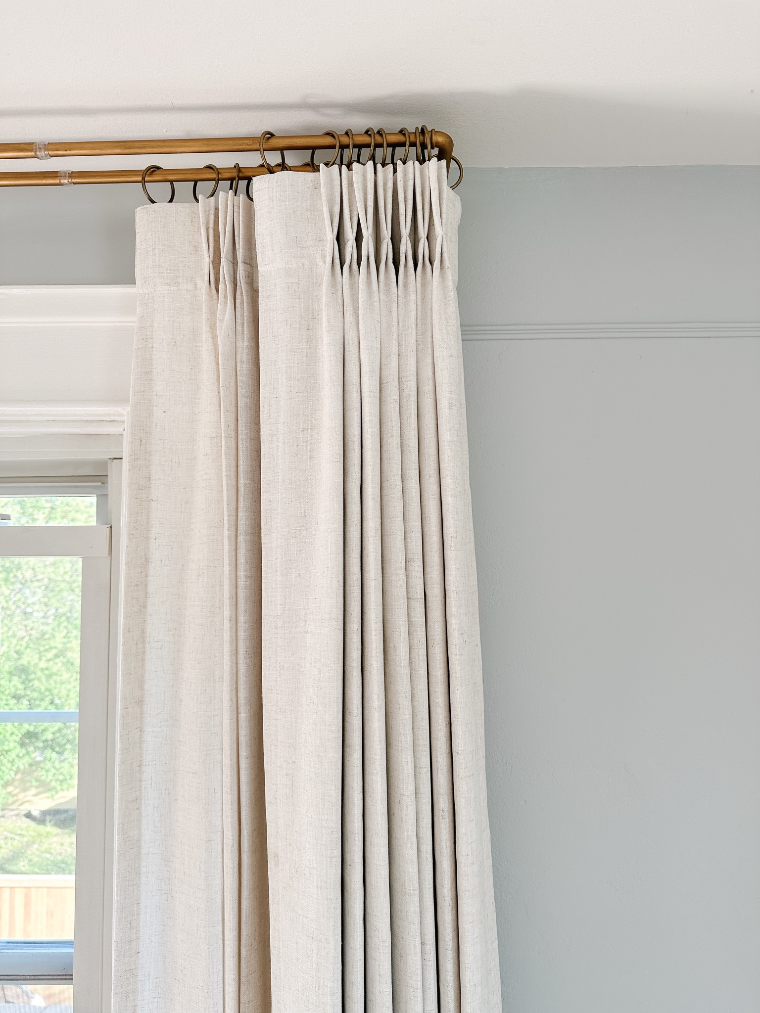 These curtains are one of my most asked for links! The perfect affordable French Pleat Linen curtains, black out version and semi-sheer version. 

#LTKSaleAlert #LTKOver40 #LTKHome