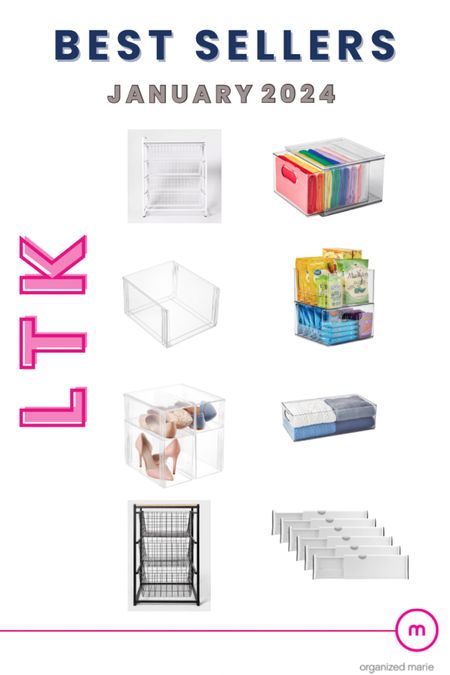 Storage and organization January 2024 best sellers 

#LTKfindsunder50 #LTKhome #LTKsalealert