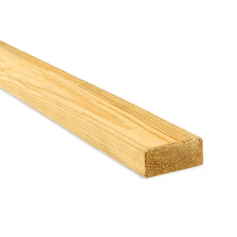 Severe Weather 2-in x 4-in x 8-ft #2 Prime Square Wood Pressure Treated Lumber | Lowe's