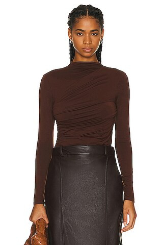 Viscose Jersey Twist Top | FWRD 