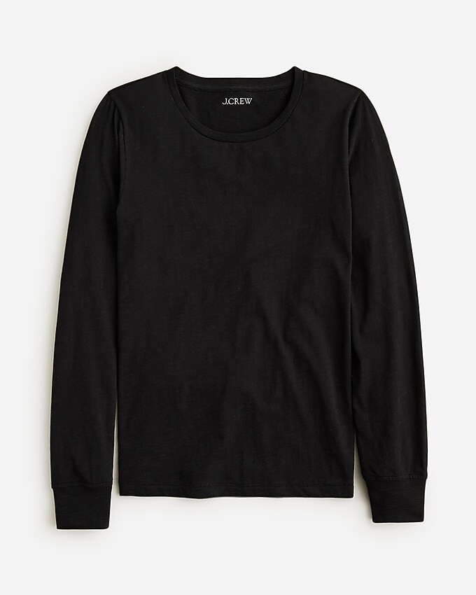Vintage cotton crewneck long-sleeve T-shirt | J. Crew US