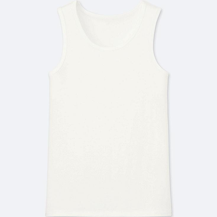 UNIQLO Kid's Airism Tank Top, White, Ages 3 | UNIQLO (US)