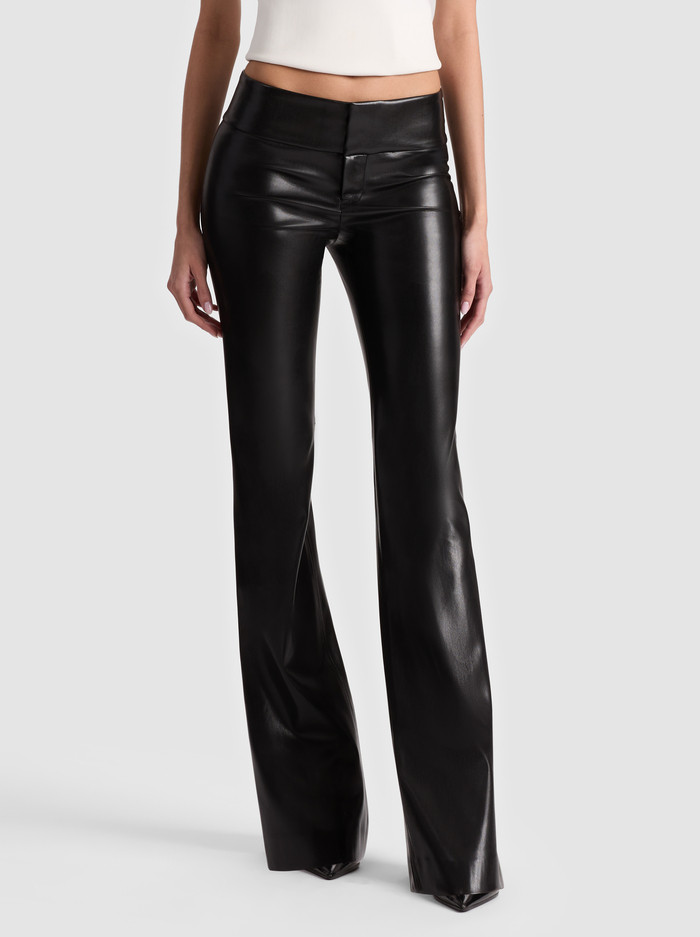 OLIVIA VEGAN BOOTCUT PANT | Alice + Olivia