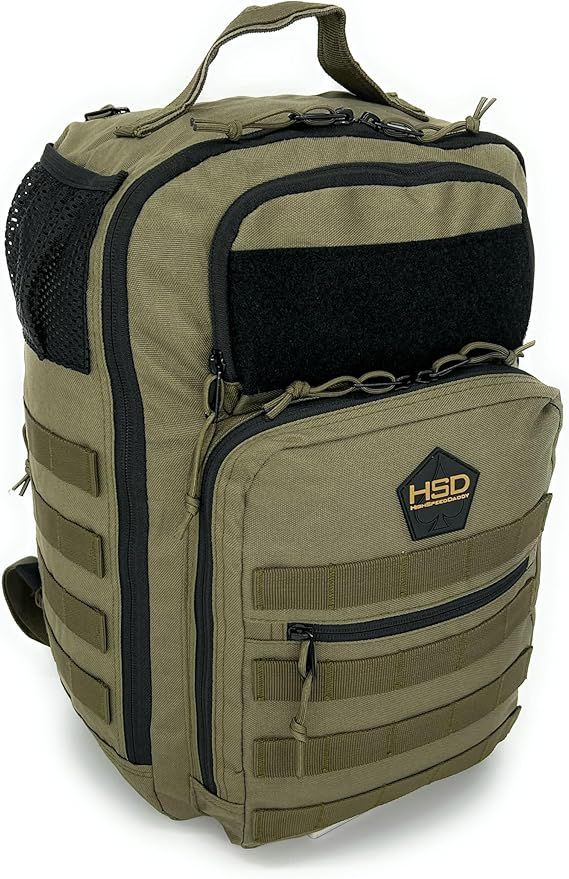HighSpeedDaddy Baby Diaper Bag Backpack - Large Capacity Baby Bag - Military Grade Quality Multi-... | Amazon (US)