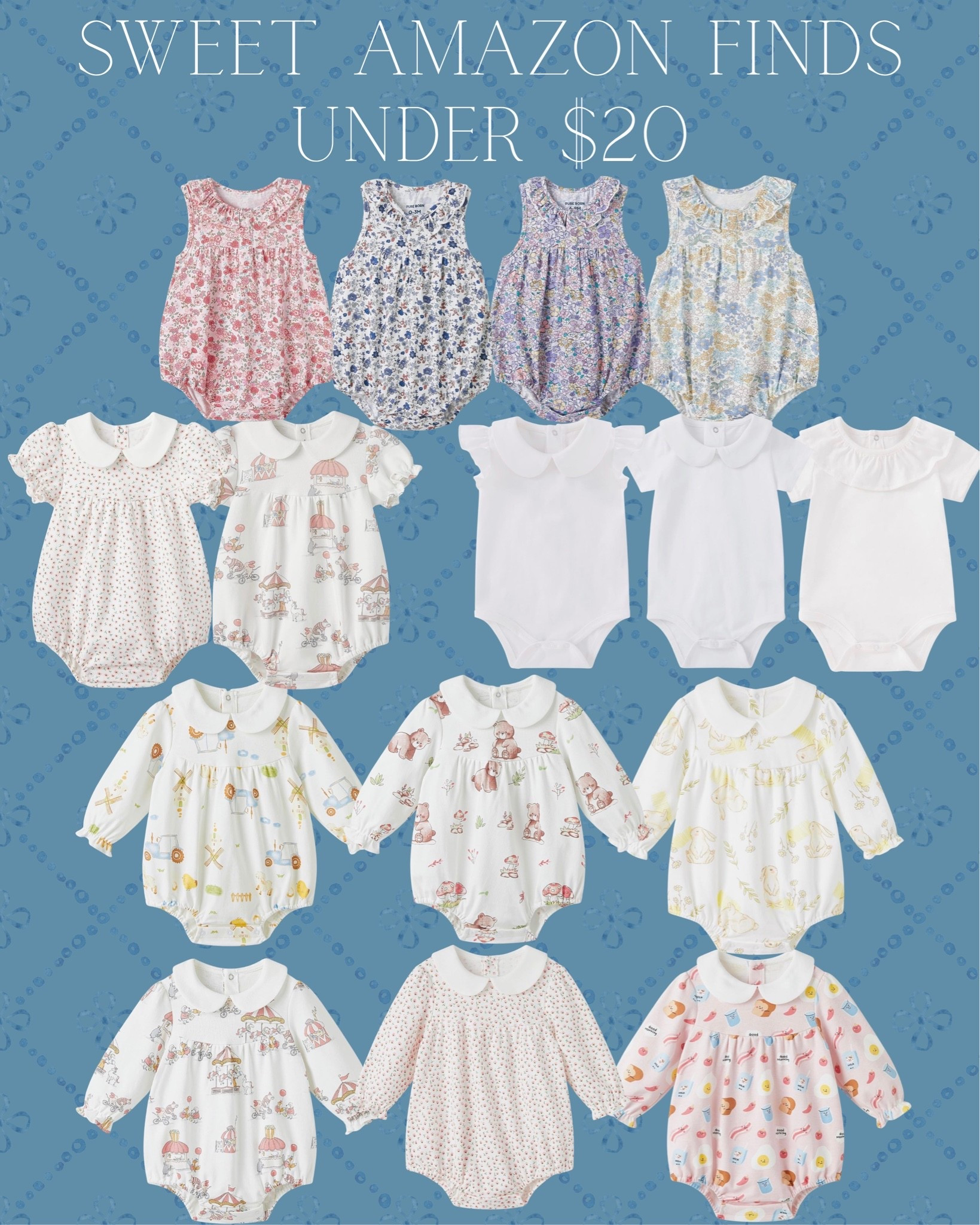 The sweetest bubbles and onesies all under $20!

#LTKBaby #LTKmomlife #LTKSeasonal