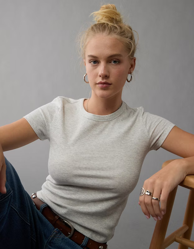 AE Hey Baby Tee | American Eagle Outfitters (US & CA)