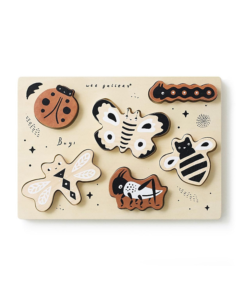 Wee Gallery Wooden Tray Puzzle - Bugs | Bloomingdale's (US)