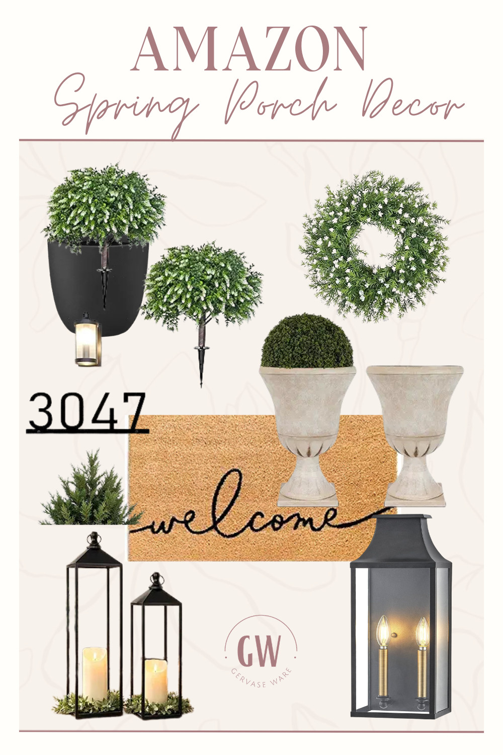 Amazon spring porch decor to refresh your outdoor space.
#AmazonHome #SpringDecor  

 #LTKSpringSale #LTKHome #LTKSaleAlert