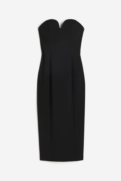 Twill Bandeau Dress | H&M (US + CA)