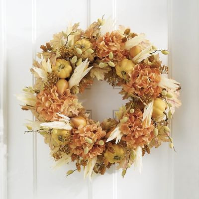 Golden Fall Wreath | Grandin Road | Grandin Road
