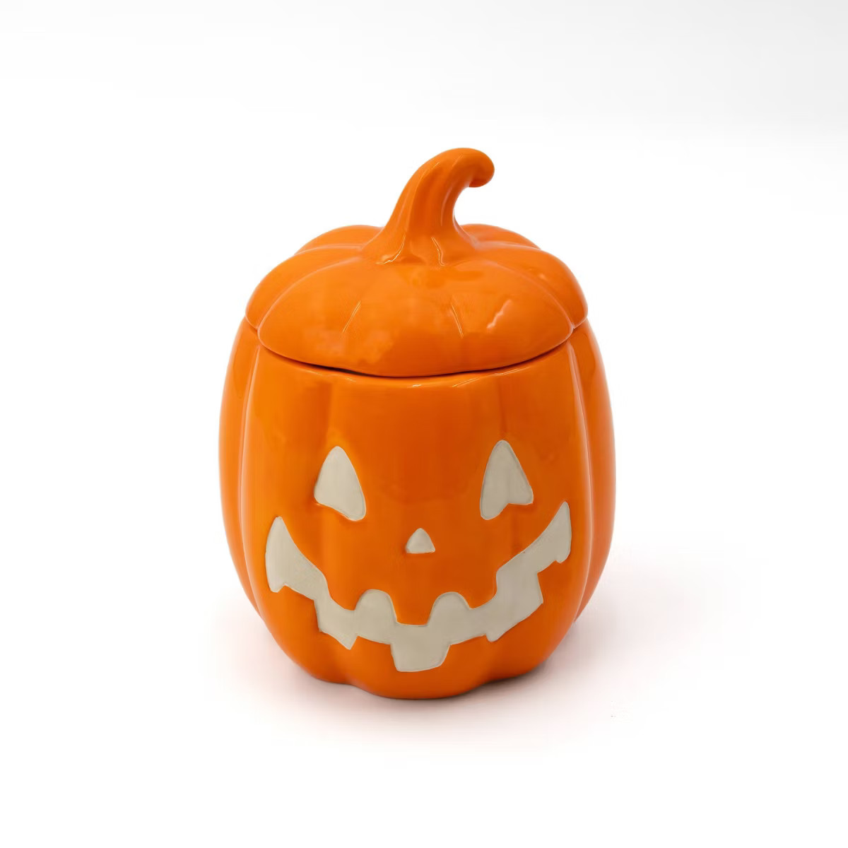 Novelty Ceramic Vessels Jack-O-Lantern with Lid - Bullseye's Playground™ | Target
