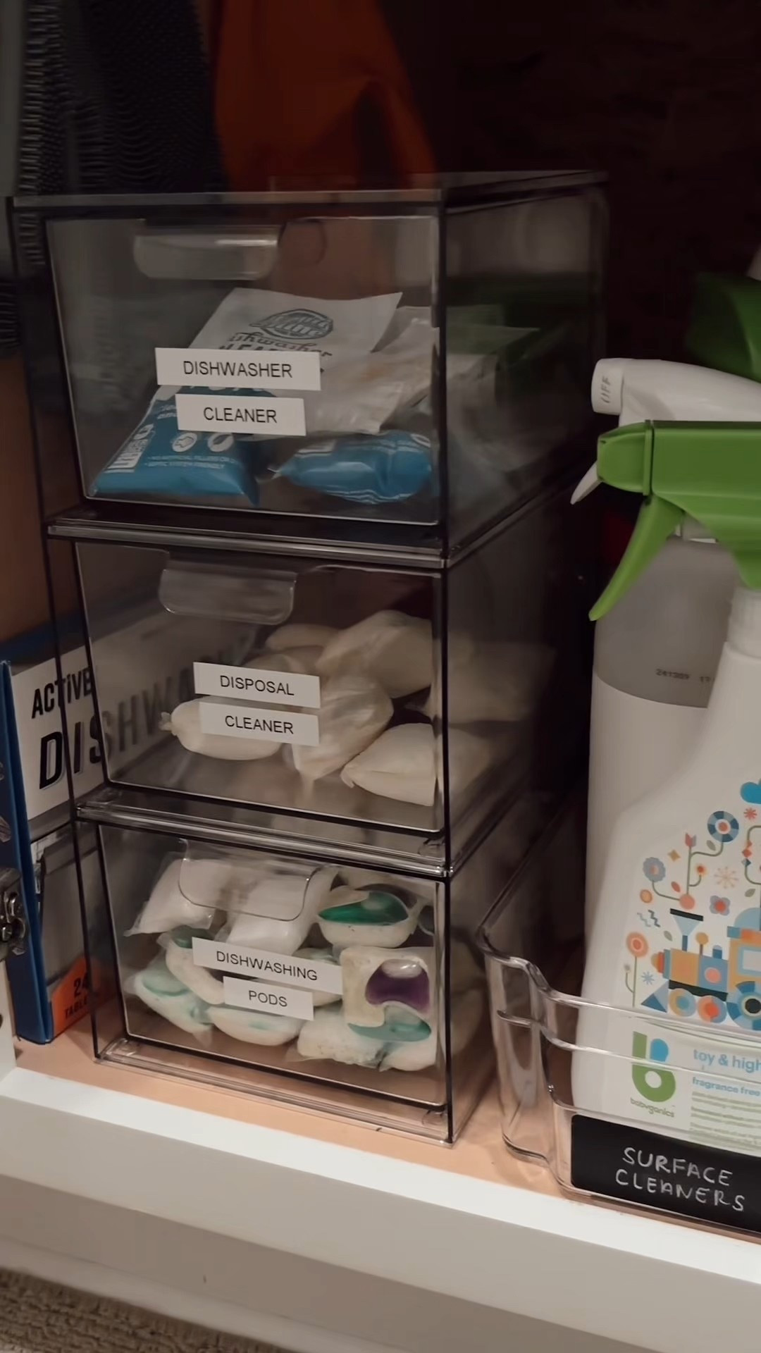 organizing under my kitchen sink!

#LTKWatchNow #LTKFindsUnder50 #LTKHome