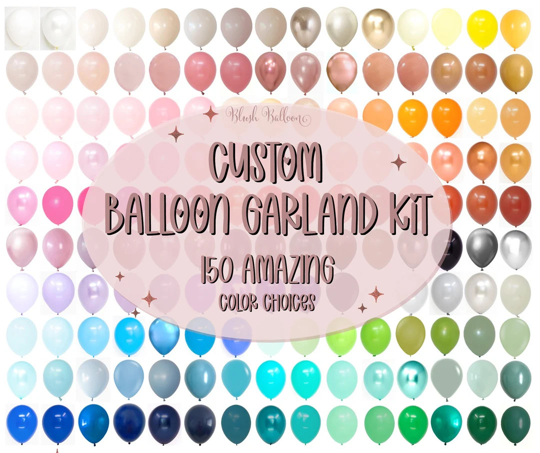 Custom Balloon Garland Kit | DIY Balloon Arch | Handmade | Eco-Friendly | Matte Chalk Boho Balloo... | Etsy (US)