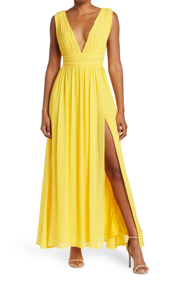 Athen Plunging V-Neck Maxi Dress | Nordstrom Rack