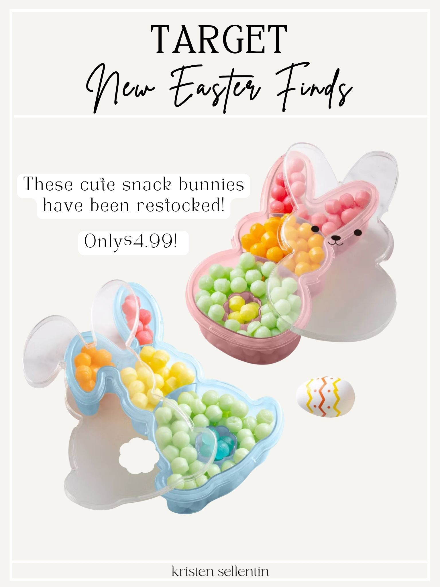 New Easter finds @ Target! These cute bunny snack boxes have been restocked!  

 

#LTKSeasonal #LTKHome #LTKKids