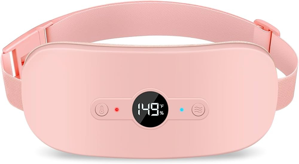 NOWWISH Heating Pad for Period Cramps Pain Relief, Portable Electric Cordless Menstrual Heating P... | Amazon (US)