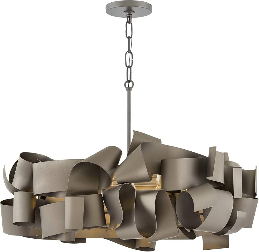Fredrick Ramond Delfina Medium Five Light Chandelier - Modern Organic Design, Versatile - Metalli... | Amazon (US)