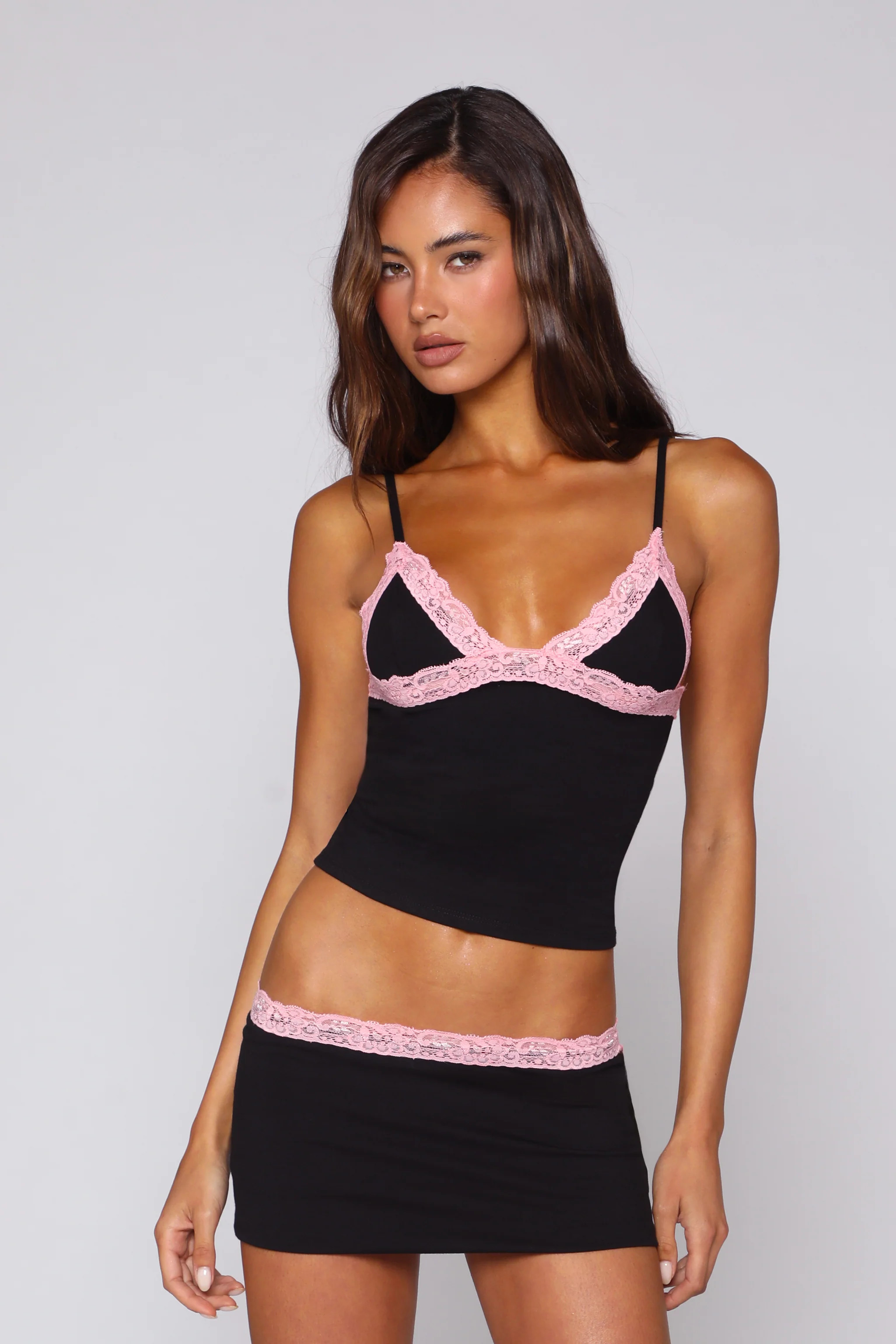 DELILAH TANK / BLACK | Revice Denim