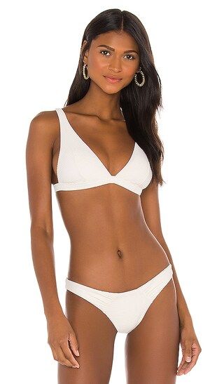 Nina Bikini Top in Cream | Revolve Clothing (Global)