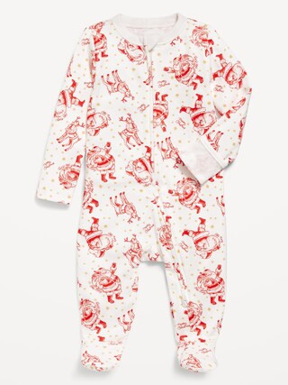 2-Way-Zip Sleep & Play Footed One-Piece for Baby | Old Navy (CA)