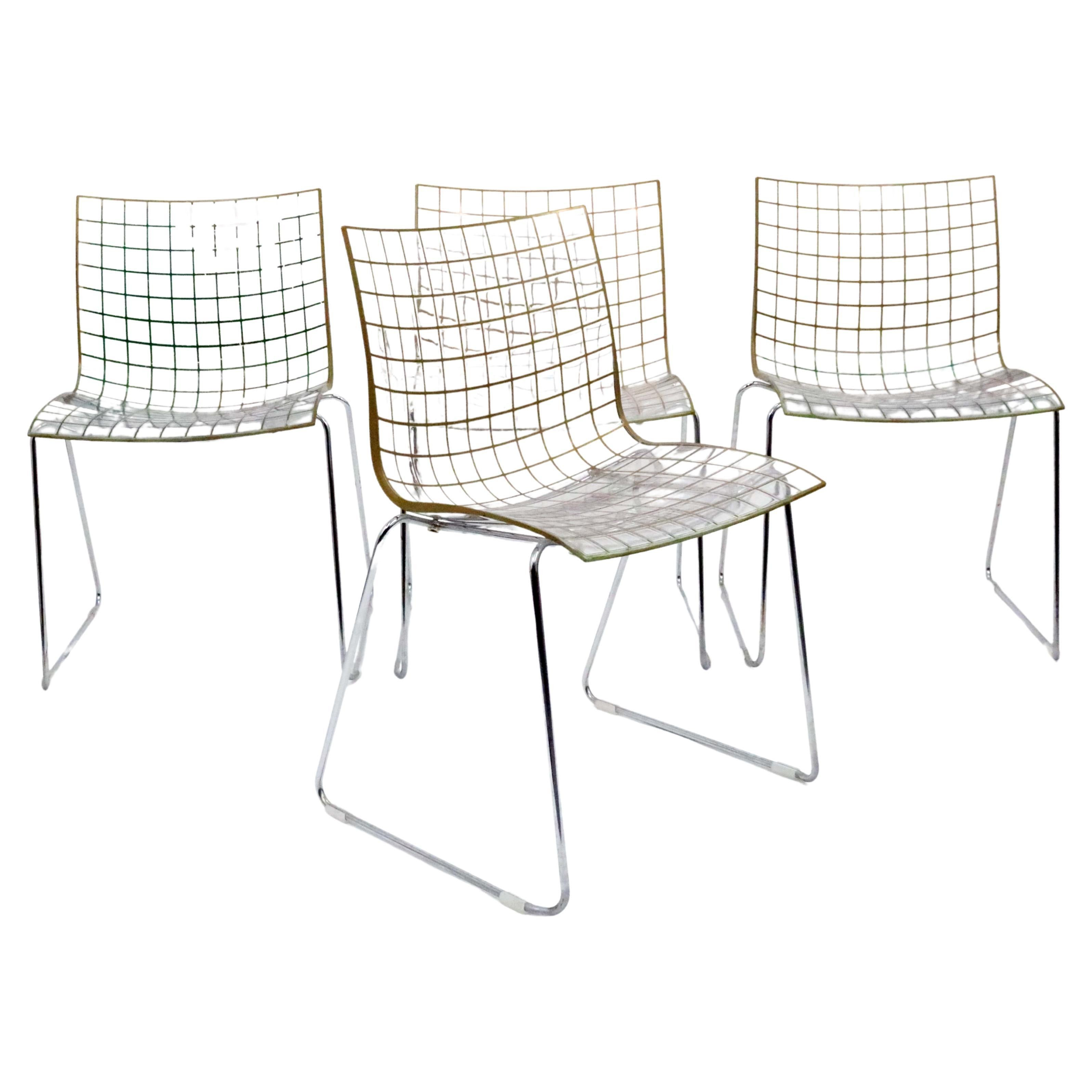 Marco Maran X3 Chairs for Knoll, Set of 4 | 1stDibs