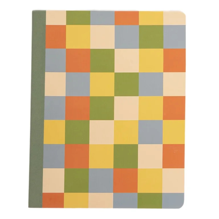 Pearhead Checkerboard Composition Notebook, College Ruled, 160 Pages, 7.5 x 9.75 Inches, Multicol... | Walmart (US)