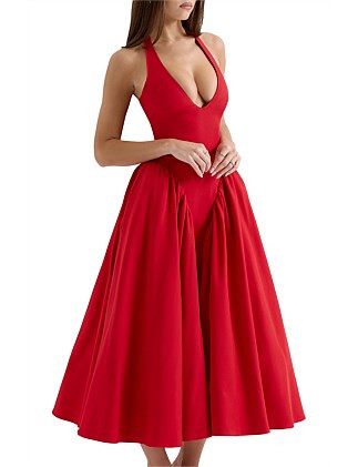 HOUSE OF CB MARILYN MIDI DRESS | David Jones (Australia & New Zealand)