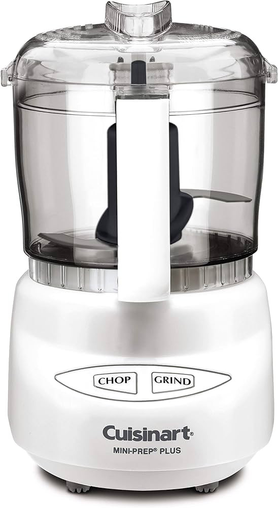 Cuisinart DLC-2A Mini-Prep Plus Food Processor (White), 3 Cup | Amazon (US)
