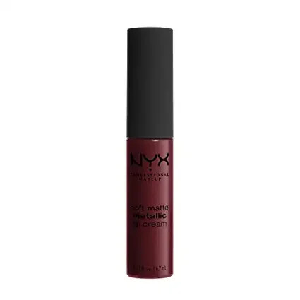 NYX Professional Makeup Soft Matte Metallic Lip Cream, Budapest | Walmart (US)