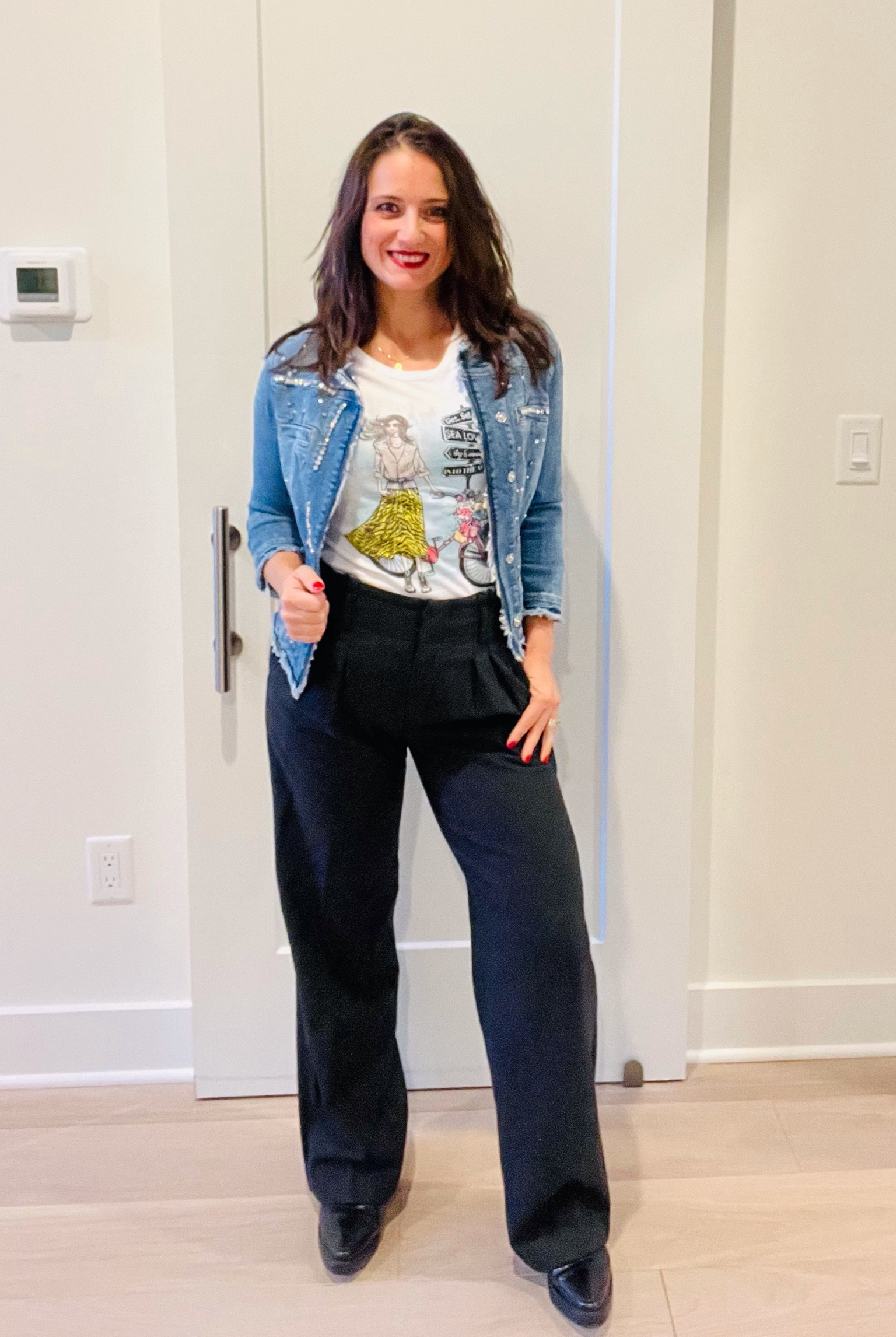 Wide leg pants… ti adoro 💖

#LTKstyletip #LTKSeasonal #LTKcurves