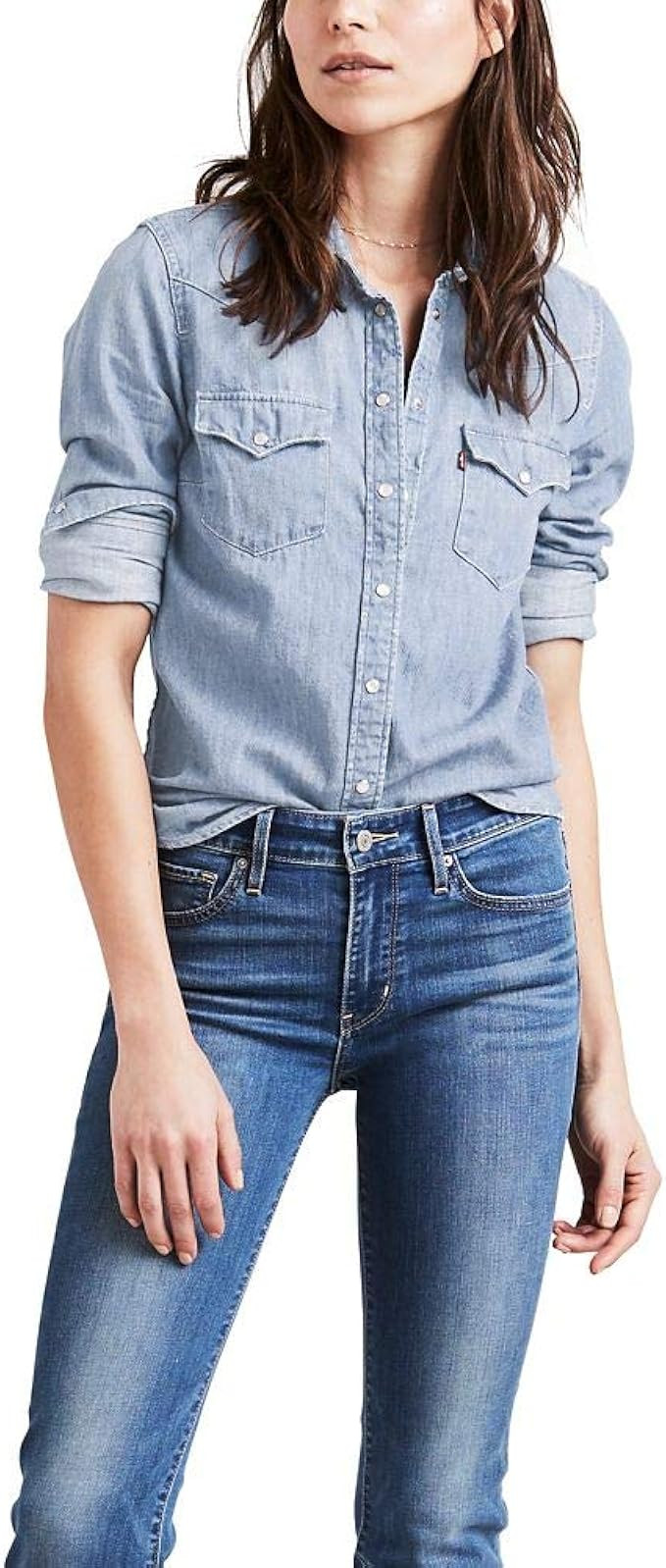 Levi's Women's Ultimate Western Shirt (Standard and Plus) | Amazon (US)