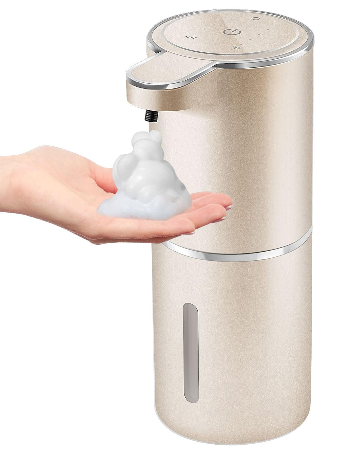 Automatic Foaming Soap Dispenser,4-Level Adjustable Foam, Wall Mount Soap Dispenser,USB Rechargea... | Amazon (US)