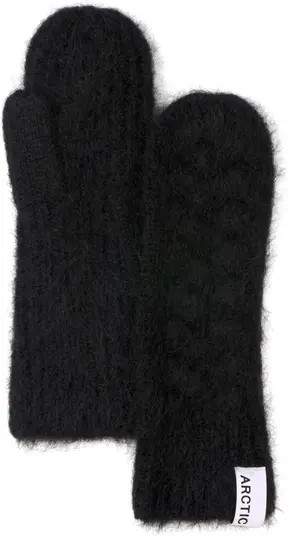 The Mohair & Merino Wool Blend Mittens | Nordstrom