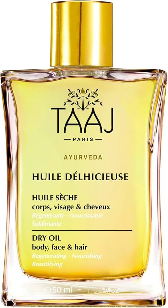 | Délhicieuse Dry Beauty Oil | Face, Body & Hair | Nourishes, Protects & Revitalizes | Silky Ski... | Amazon (US)