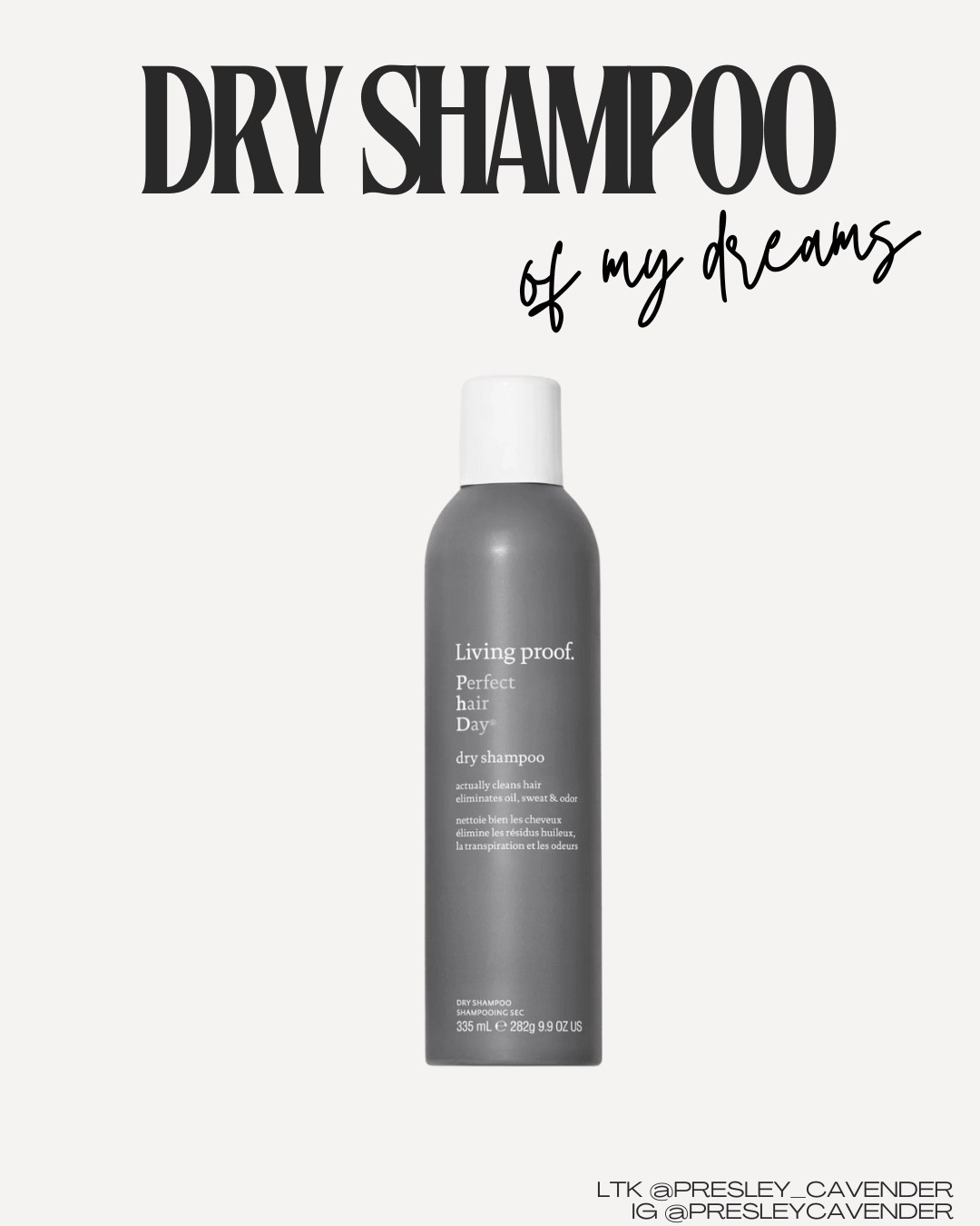 The dry shampoo of my dreams! 

#dryshampoo
#livingproof
#bestfind

#LTKdayinmylife #LTKBeauty #LTKFindsUnder50