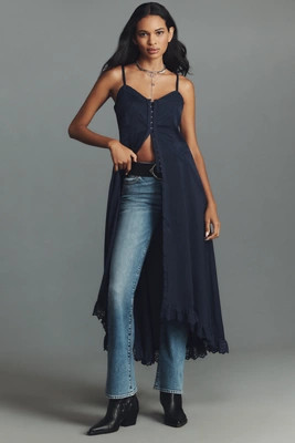 Pilcro Camisole Curtain Blouse | Anthropologie (US)