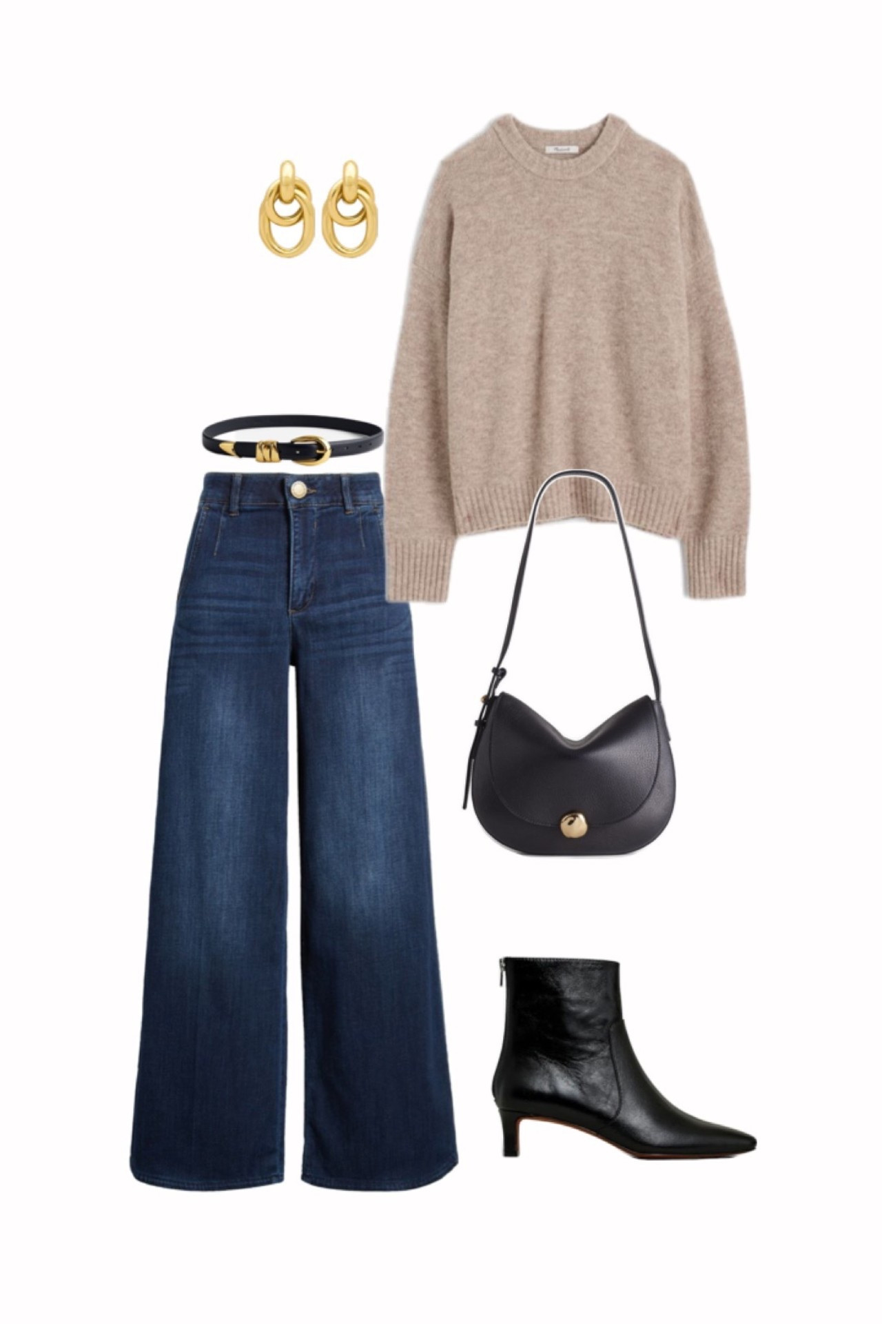 Shop this full neutral Madewell look — everything is 40% off for early Black Friday and so good for fall and winter! The perfect elevated everyday outfit.

madewell outfit, madewell sale, 40% off madewell, madewell jeans, wide leg jeans outfit, neutral sweater outfit, fall outfit ideas, winter outfit inspo, capsule wardrobe basics, chic casual outfit, black ankle boots outfit, elevated everyday style, minimalist wardrobe essentials, classic fall outfit, timeless style inspo

#LTKFindsUnder50 #LTKSaleAlert #LTKFindsUnder100