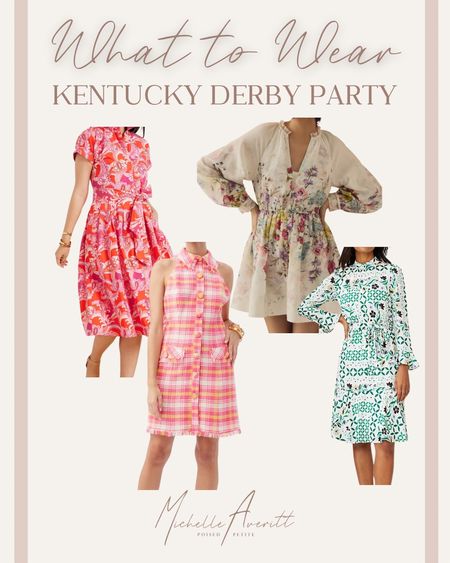 Great dress options for any upcoming Kentucky Derby parties! You could wear these dresses to other special occasions throughout the summer as well!

#LTKstyletip #LTKparties #LTKtravel