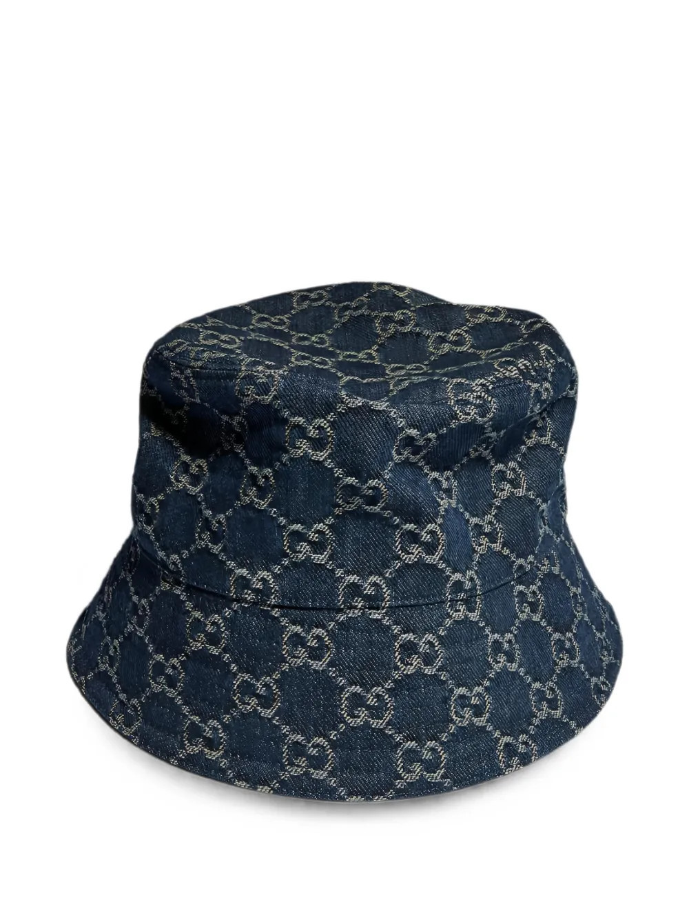 Gucci GG cotton denim bucket hat - Blue | Farfetch Global