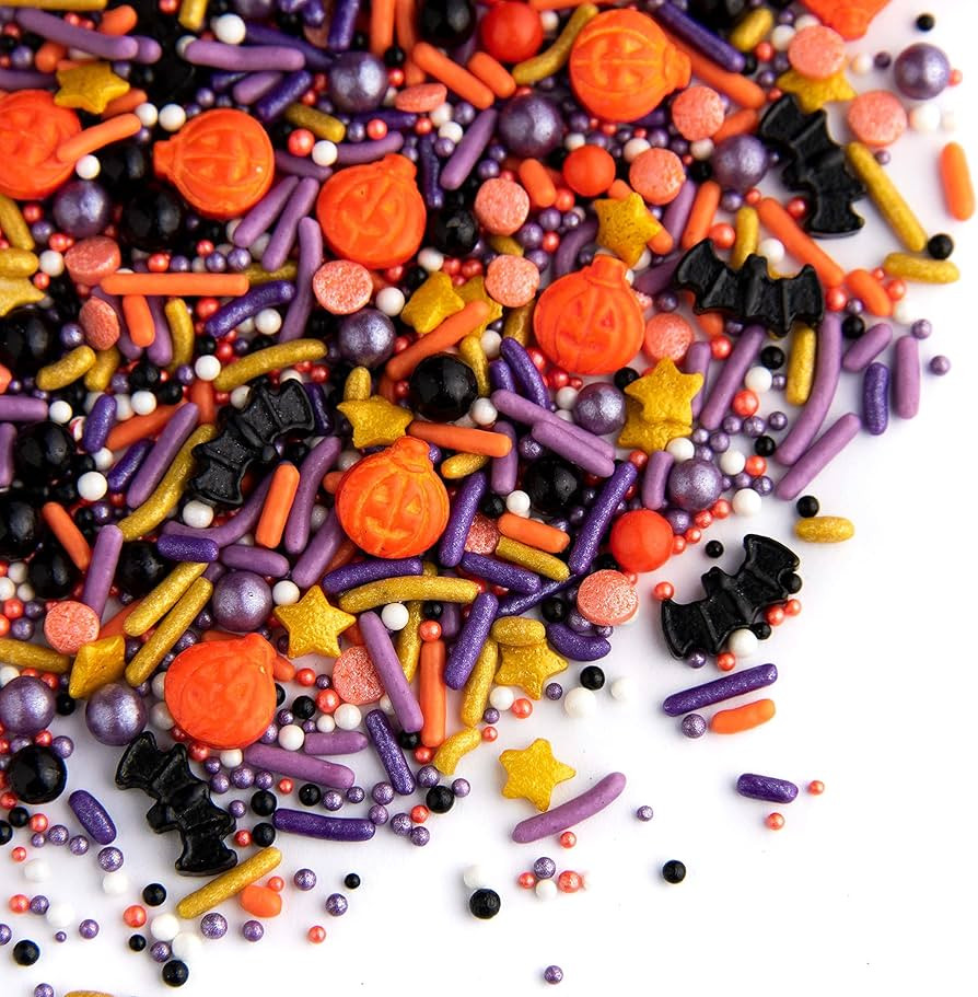 Sweets Indeed Halloween Sprinkles, Candy Eyeballs, Edible Sprinkle Mix, Perfect for Cake Decorati... | Amazon (US)