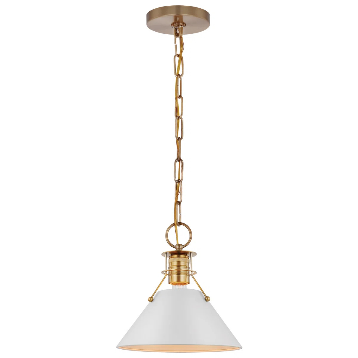 Rodarte 1-Light Dimmable Cone Pendant | Wayfair North America